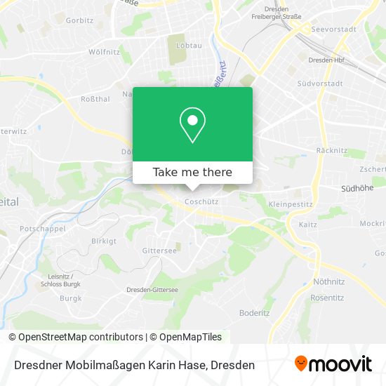 Dresdner Mobilmaßagen Karin Hase map