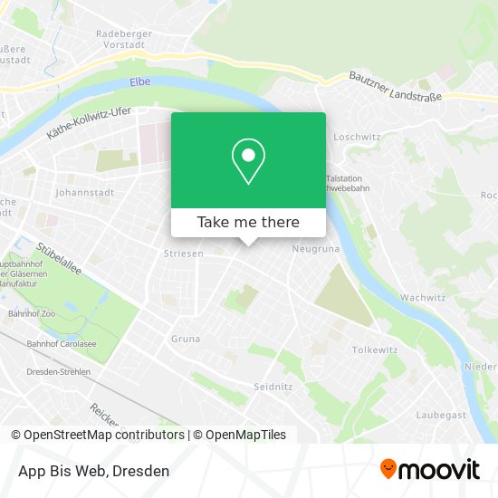 App Bis Web map