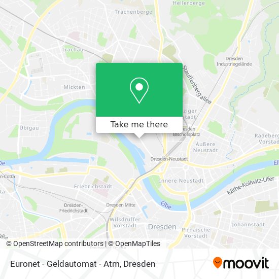 Euronet - Geldautomat - Atm map