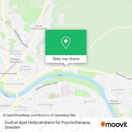 Gudrun Apel Heilpraktikerin für Psychotherapie map