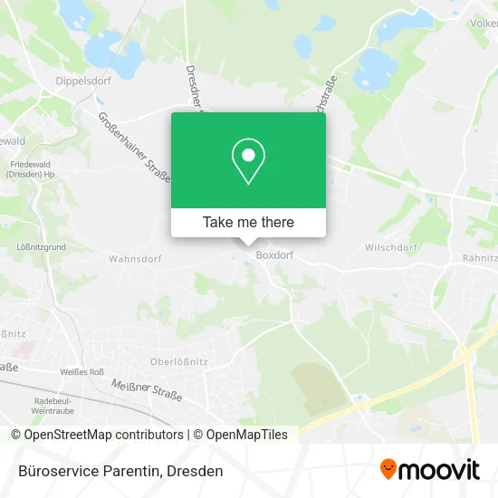 Карта Büroservice Parentin