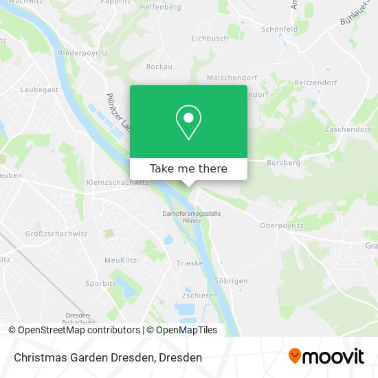 Christmas Garden Dresden map