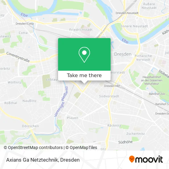 Карта Axians Ga Netztechnik