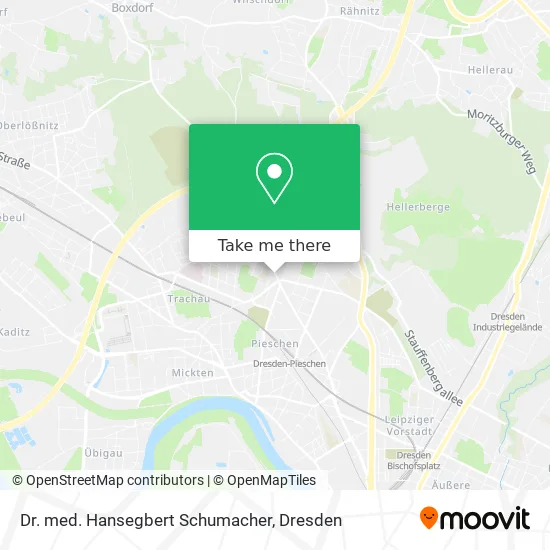 Карта Dr. med. Hansegbert Schumacher