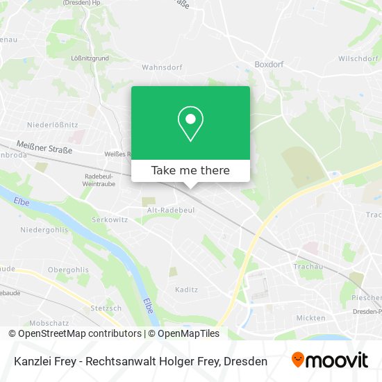 Kanzlei Frey - Rechtsanwalt Holger Frey map