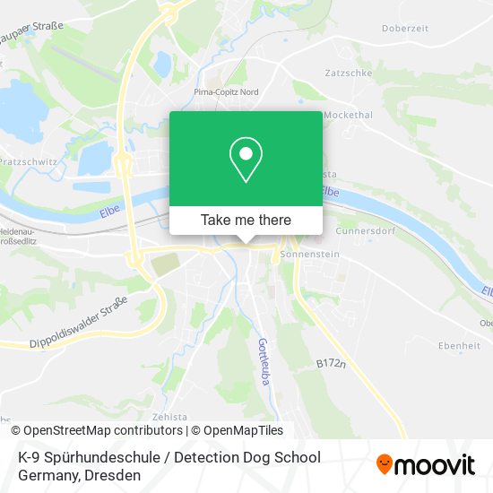 K-9 Spürhundeschule / Detection Dog School Germany map