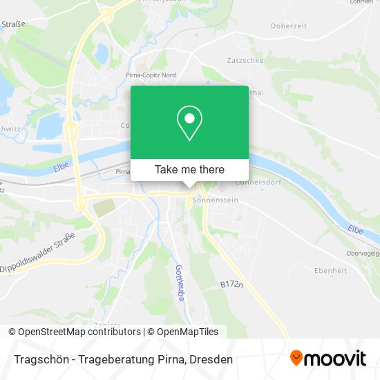 Tragschön - Trageberatung Pirna map