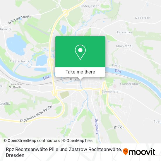 Rpz Rechtsanwälte Pille und Zastrow Rechtsanwälte map