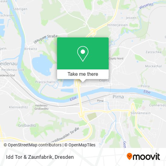 Idd Tor & Zaunfabrik map