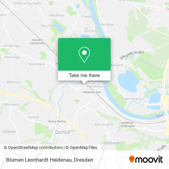 Blumen Leonhardt Heidenau map