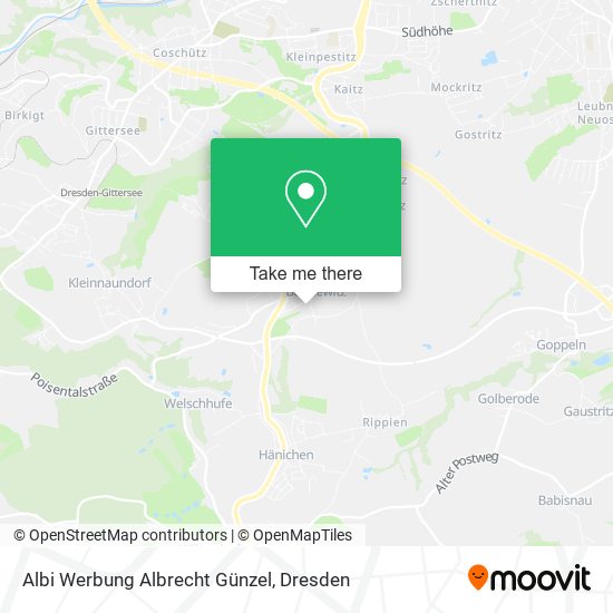 Albi Werbung Albrecht Günzel map