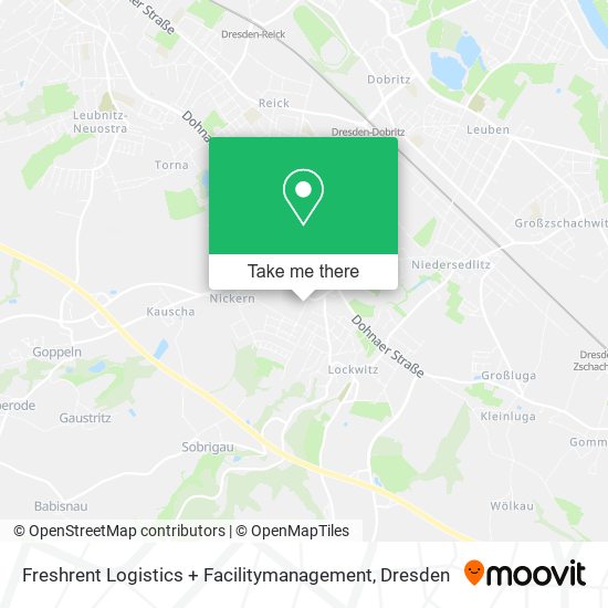 Карта Freshrent Logistics + Facilitymanagement