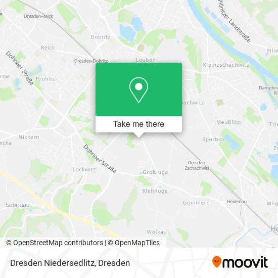 Карта Dresden Niedersedlitz
