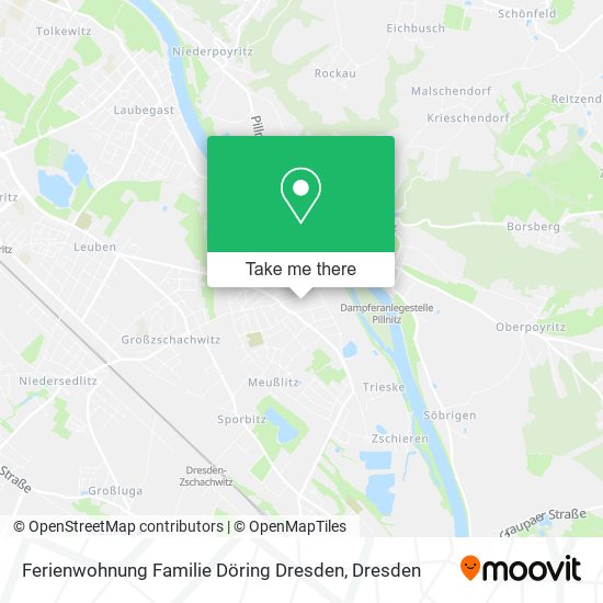 Ferienwohnung Familie Döring Dresden map