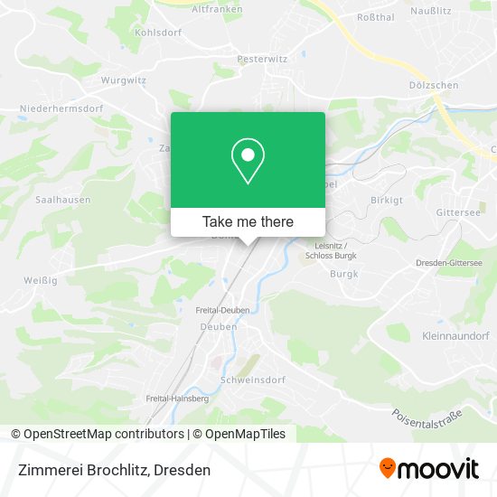 Карта Zimmerei Brochlitz