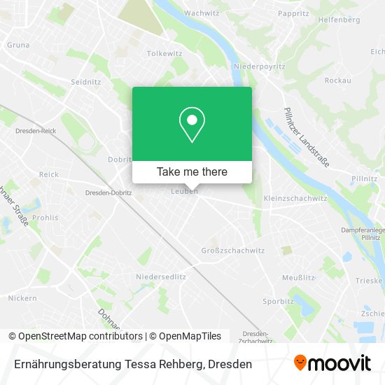 Ernährungsberatung Tessa Rehberg map