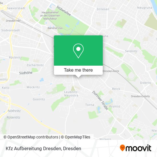 Kfz Aufbereitung Dresden map