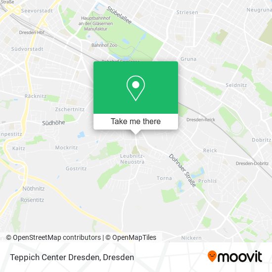 Карта Teppich Center Dresden
