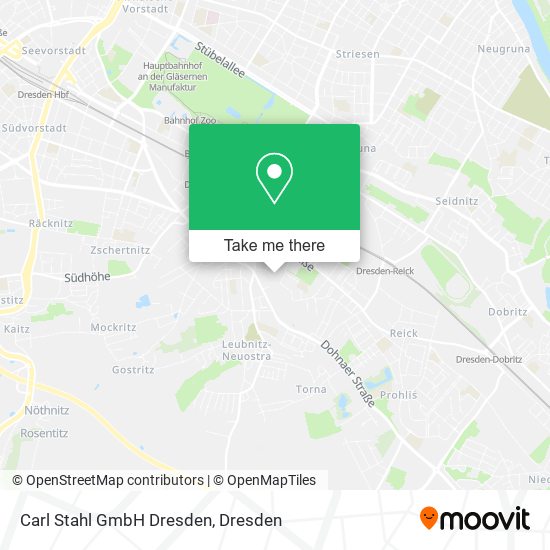 Карта Carl Stahl GmbH Dresden
