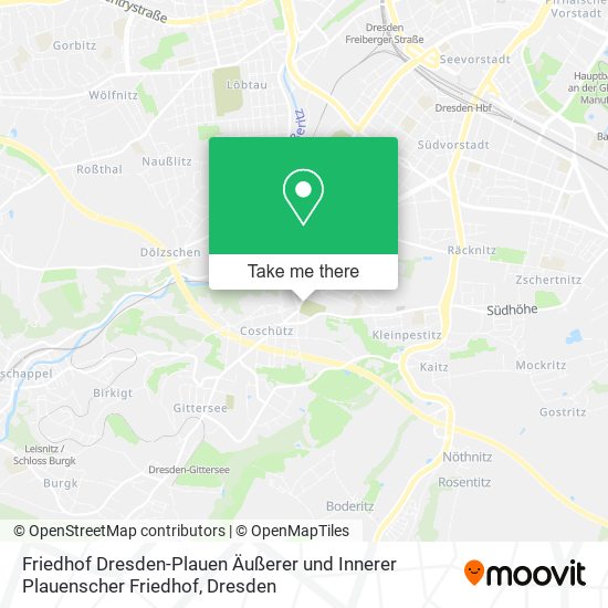 Friedhof Dresden-Plauen Äußerer und Innerer Plauenscher Friedhof map