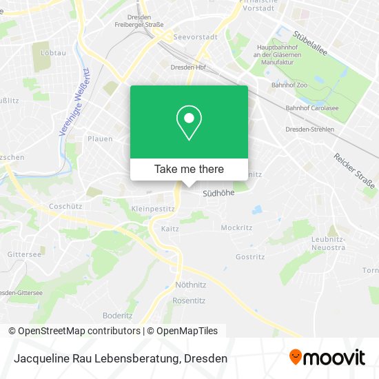 Jacqueline Rau Lebensberatung map