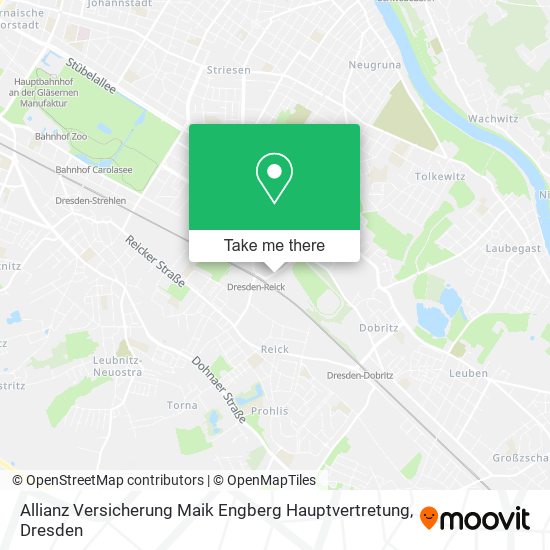 Allianz Versicherung Maik Engberg Hauptvertretung map