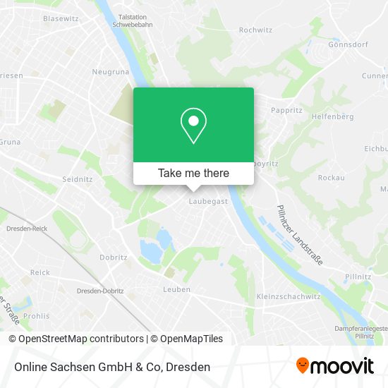 Online Sachsen GmbH & Co map