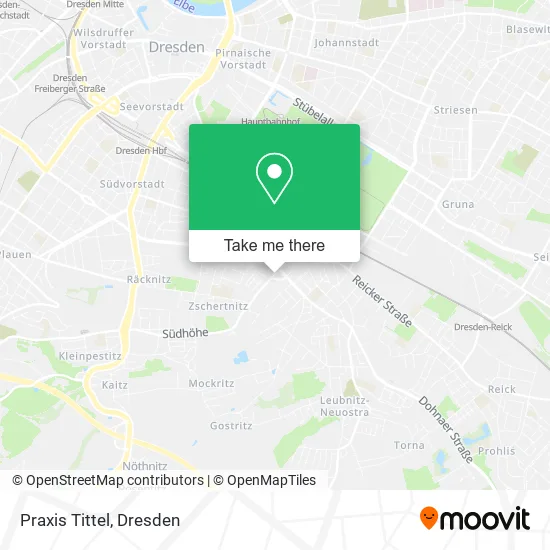 Карта Praxis Tittel