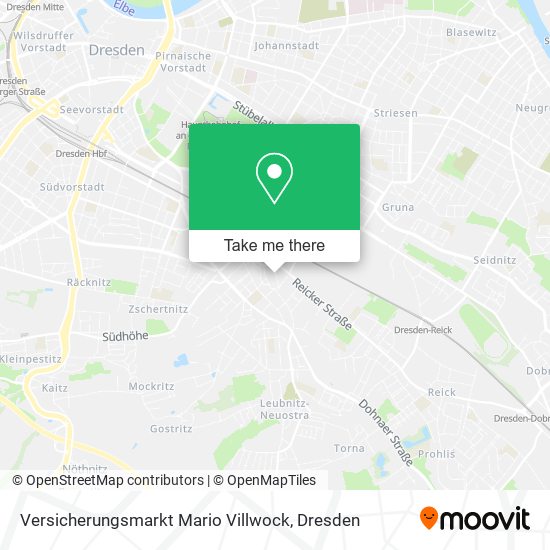 Versicherungsmarkt Mario Villwock map