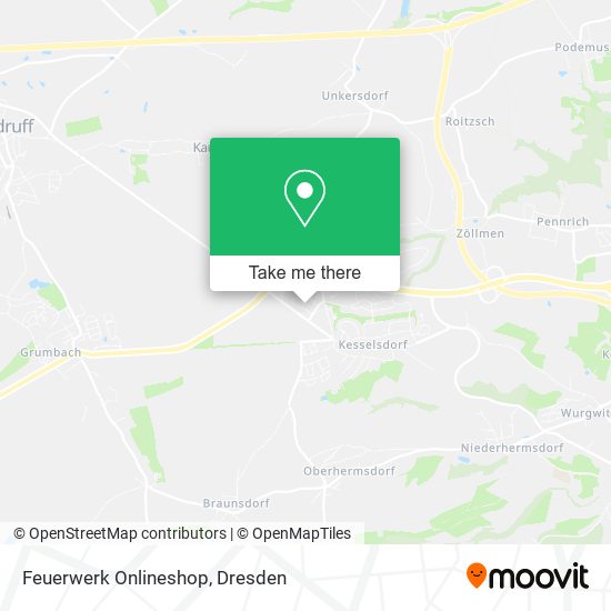 Feuerwerk Onlineshop map