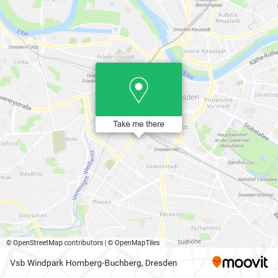 Vsb Windpark Homberg-Buchberg map