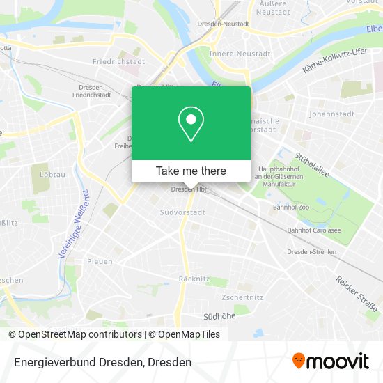 Energieverbund Dresden map