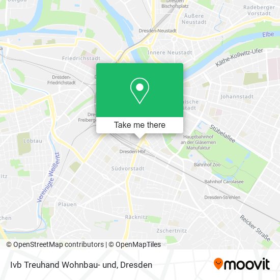 Ivb Treuhand Wohnbau- und map