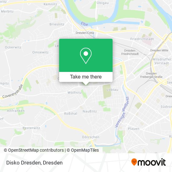 Disko Dresden map