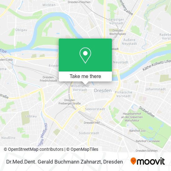 Dr.Med.Dent. Gerald Buchmann Zahnarzt map