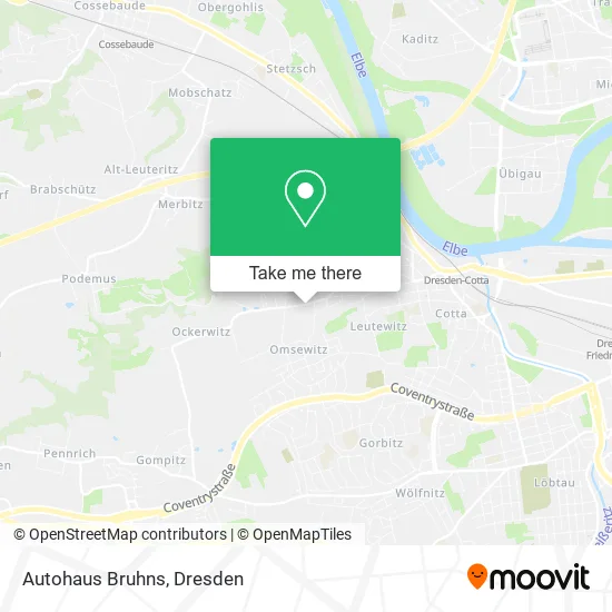 Карта Autohaus Bruhns