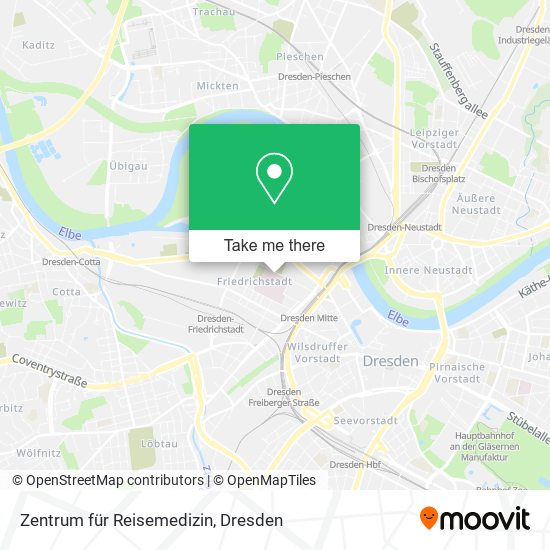 Zentrum für Reisemedizin map