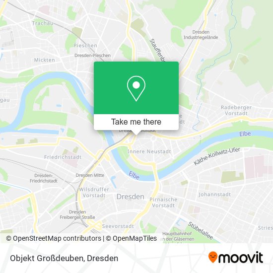 Objekt Großdeuben map