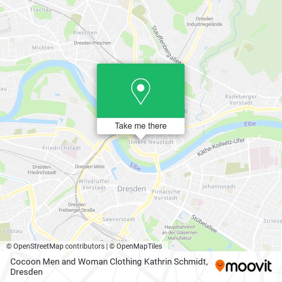 Cocoon Men and Woman Clothing Kathrin Schmidt map