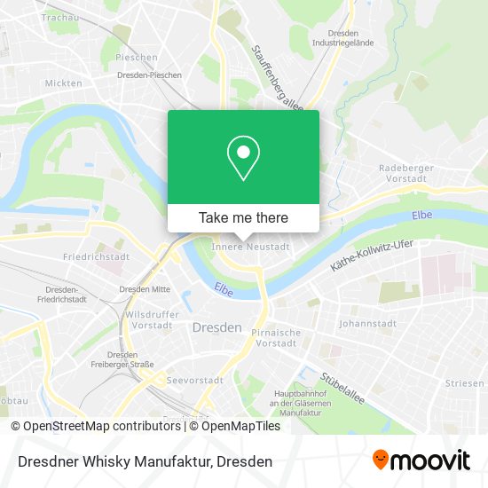 Dresdner Whisky Manufaktur map