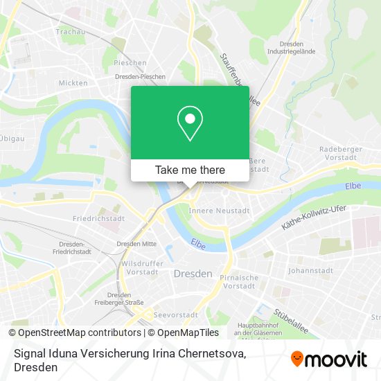 Signal Iduna Versicherung Irina Chernetsova map