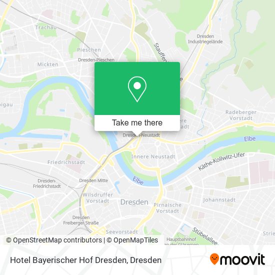 Hotel Bayerischer Hof Dresden map