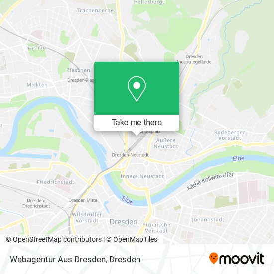 Webagentur Aus Dresden map