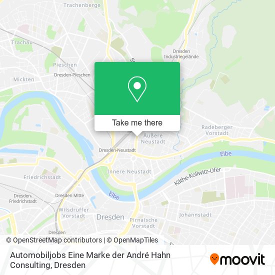 Automobiljobs Eine Marke der André Hahn Consulting map