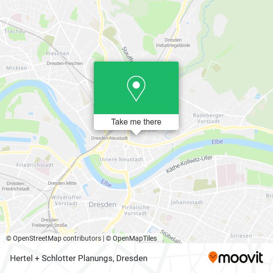 Карта Hertel + Schlotter Planungs