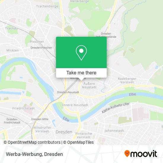 Werba-Werbung map