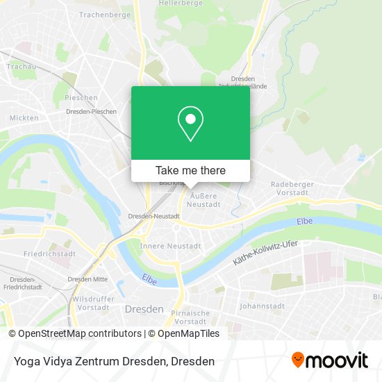 Yoga Vidya Zentrum Dresden map