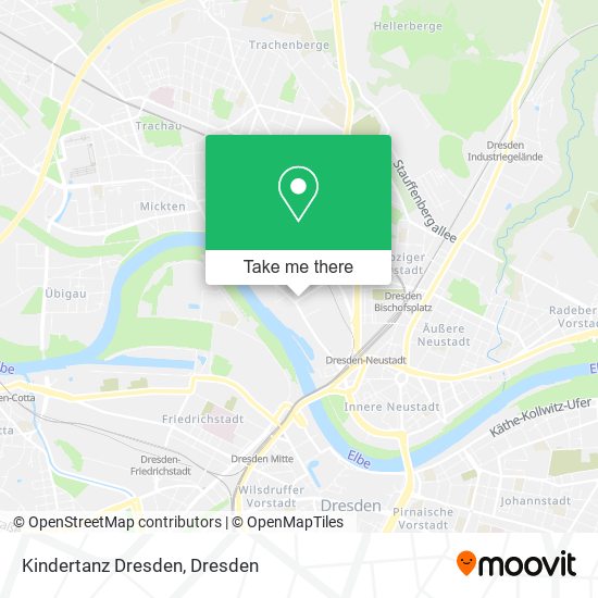 Kindertanz Dresden map