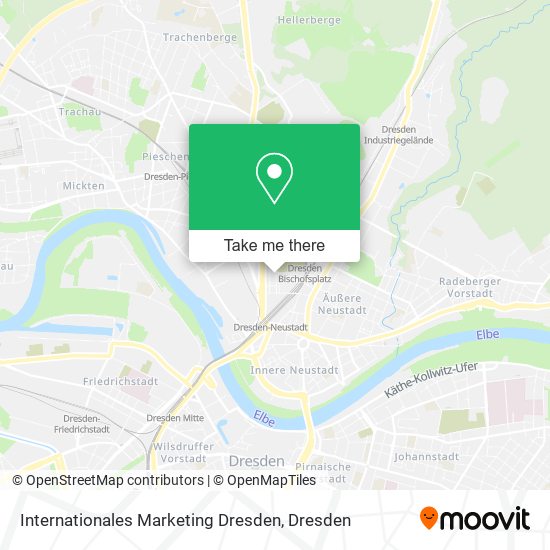 Карта Internationales Marketing Dresden