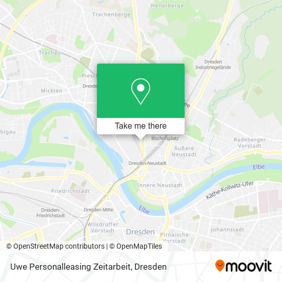 Uwe Personalleasing Zeitarbeit map